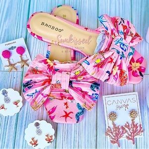🆕💖 Pink Starfish Sandals